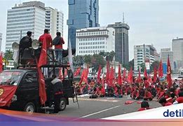 Demo Hari Ini Di Patung Kuda Jakarta